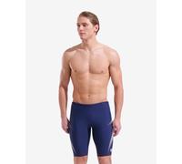 Arena Feel Dotted Jammer swimsuit navy blue white - 75