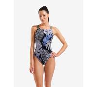 Arena Feel Forest Swim Pro Back swimsuit green black lilac women - 40