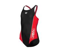 Arena Feel Girls' Thrice Swim Pro Back R Swimsuit, 15 Years, Black-ANGURIA-White