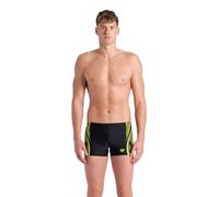 Arena Feel Graphic Short Men's Swim Shorts, Elastic Swim Shorts for Sea and Pool, Maxfit Eco Fabric Resistant to Chlorine and Salt Water, Men's Pool Swim Shorts with Front Lining