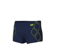 ARENA Feel Graphic Short Swimming Trunks for Men, Beach and Pool Shorts in Maxfit Eco Fabric Resistant to Chlorine and Salt with UPF 50+ UV Protection, Men's Stretchy Trunks with Front Lining
