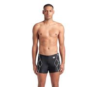 arena Feel Graphic Short Swimming Trunks for Men, Stretchy Beach and Pool Shorts, MaxFit Eco Fabric, Resistant to Chlorine and Salt with UPF 50+ UV Protection, Men's Swimming Trunks with Front Lining
