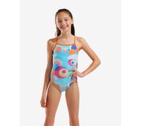 Arena Feel Leisure Light Drop Back swimsuit blue orange girls - 14-15