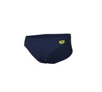 Arena Mens Wake Swim Briefs, Navy-Soft Green, 40 EU