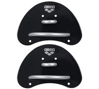 arena Finger Paddle Elite Swimming Paddles, Pool Training Accessory, Pool Paddles with Adjustable Straps, Uncovered Palm