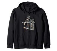 Arena Forged Soul Warrior Design Zip Hoodie