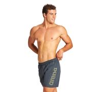 Arena Fundamentals Logo Boxer Asphalt-soft Green-white size S | Swimming Trunks Outlet | Men | Green S