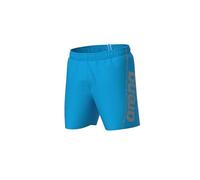 Arena Fundamentals Logo Boxer Men's Swimwear for Beach and Pool, Swimwear Made of Soft Recycled Fabric with Quick Drying, Beach Boxer with Internal Mesh Briefs