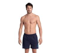 Arena Fundamentals Logo Boxer Men's Swimwear for Beach and Pool, Swimwear Made of Soft Recycled Fabric with Quick Drying, Beach Boxer with Internal Mesh Briefs