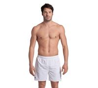 Arena Fundamentals Logo Boxer R White-navy size S | Swimming Trunks Outlet | Men | White S