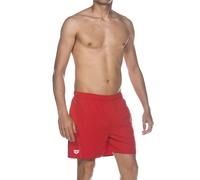 arena Men Fundamentals Logo Beach Short - Red/White, Medium