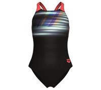 Arena - Girl's Fading Swimsuit V Back L - Swimsuit size 22, black
