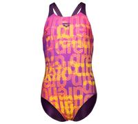 Arena - Girl's Multi Colours Swimsuit V Back - Swimsuit size 140, pink