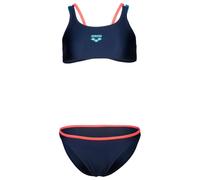 Arena - Girl's Two Pieces Swimsuit Solid - Bikini size 22, blue