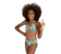 Arena Girls' Vintage Bikini Triangle Soft Green Multi size 8-9 | Swimwear Outlet | kids | Green 8-9