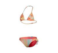 Arena Girls Water Print Bikini Triangle Two Pieces, Multistripes, 62 EU
