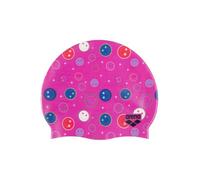 Arena HD Unisex Elastic Silicone Swim Bathing Cap for Adults Training Water Sports Fitness Swimming Gear Accessories Chlorine Protection Pool Hat for Hair, Contour, One Size