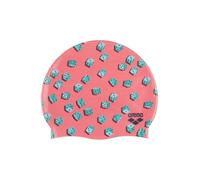 Arena HD Unisex Elastic Silicone Swim Bathing Cap for Adults Training Water Sports Fitness Swimming Gear Accessories Chlorine Protection Pool Hat for Hair, Dices, One Size