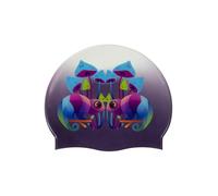 Arena HD Unisex Elastic Silicone Swim Cap for Adults, Training Water Sports Fitness Swimming Gear, Chlorine Protection Pool Hat for Frequent Use, Arena Multi Chameleon, One Size
