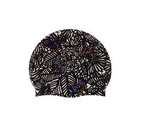 Arena HD Unisex Elastic Silicone Swim Cap for Adults, Training Water Sports Fitness Swimming Gear, Chlorine Protection Pool Hat for Frequent Use, Colors Book, One Size