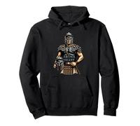 Arena Heart Gladiator Warrior Design Pullover Hoodie