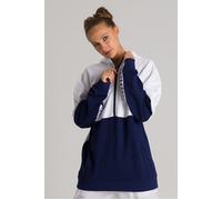 Arena Hooded Half Zip Panel Sweat Team White-navy size S | Hoodies Outlet | Unisex | White S