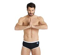 Arena Icons Solid Swim Shorts Black-White 2