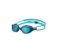 ARENA Unisex Junior 365 Swim Goggles for Kids Ages 6 to 12 Non-Mirror Shatterproof Lenses No Leak Anti-Fog Coating, Light Blue/Blue/Light Blue