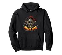 Arena King Warrior Helmet Power Design Pullover Hoodie