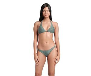 ARENA Losange Women's Triangle Bikini, Swimwear with Quick Drying Recycled Stretch Fabric, Women's Beach and Pool Swimsuit, Women's Swimsuit with Removable Cups, Top and Bottom with Ties