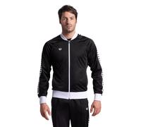 Arena M Relax Iv Team Jacket Black-white-black size S | Bomber Jackets Outlet | Men | Black S
