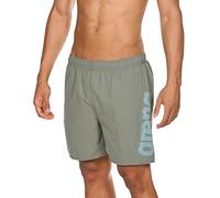 Arena Men Boxer Fundamentals Logo Beach Short - Blackredwhite, Small
