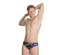 ARENA Men Performance Halftone Swim Briefs Athletic Swimwear Professional Swimsuit