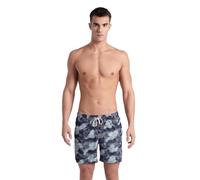 Arena Mens Water Prints Boxer Ao Beach Short, Asphalt-Multi, M EU