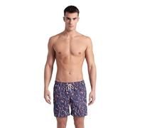 Arena Mens Water Prints Boxer Ao Beach Short, Sepia-Multi, L EU