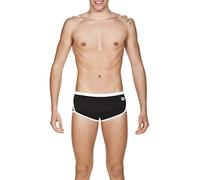 arena Men Team Stripe Swim Trunks - Black/White, Size 38