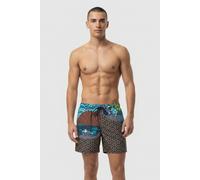 Arena Men's Beach Boxer Placed Sky&beach size S | Swimming Trunks Outlet | Men S