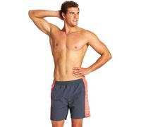 ARENA Men's Berryn Swim Shorts Water Shorts Swimming Shorts, Black/Orange, XL