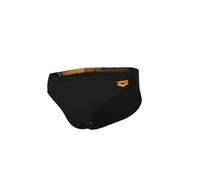 Arena Men's Bright Glare Swim Briefs, Black-Parrot, 46