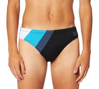 Arena Men's Diagonal Stripe Brief, Black, D8 UK/USA 40