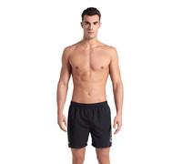 (S, Black/White) Arena Mens Fundamental Swimming Trunks