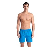 Arena Mens Fundamentals Logo Boxer Beach Short, Blue Lake-Soft Green, M EU
