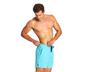 ARENA Men's Fundamentals Solid Boxer Beach Short, Martinica-Navy, XL UK