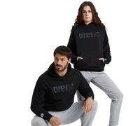 Arena Men's Hooded Hoodie Pullover, Team Logo, Black, M