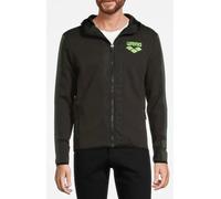 Arena Men's Hooded Jacket Coat, Streetwear, Hoodie, Dark Green, L
