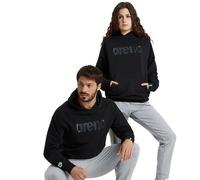 Arena Men's Hooded Sweatshirt, Team Logo, Black, M