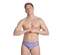 ARENA Men's Hydrangea Bouquet Swim Briefs - Athletic Training Swimwear for Men Competition and Racing Swimsuit, Team Redwhiteblue, 34