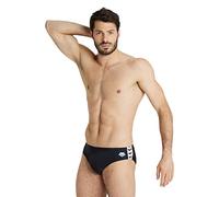 Arena Mens Icons Solid Swim Briefs, Black, 4 EU