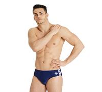 Arena Mens Icons Solid Swim Briefs, Navy, 34 EU