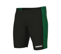 Arena Mens Jammer Abstract Tiles Swim Shorts - Black/Green - 26R - Black/Green